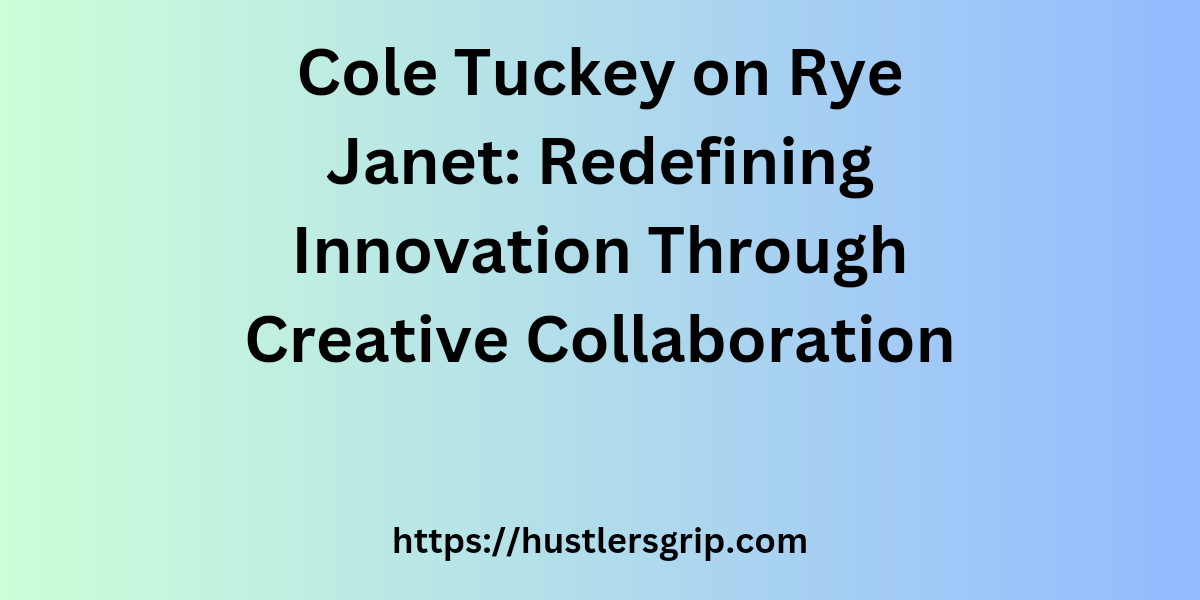 Cole Tuckey on Rye Janet