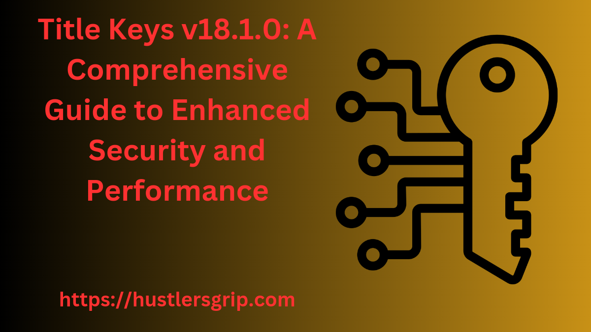 Title Keys v18.1.0