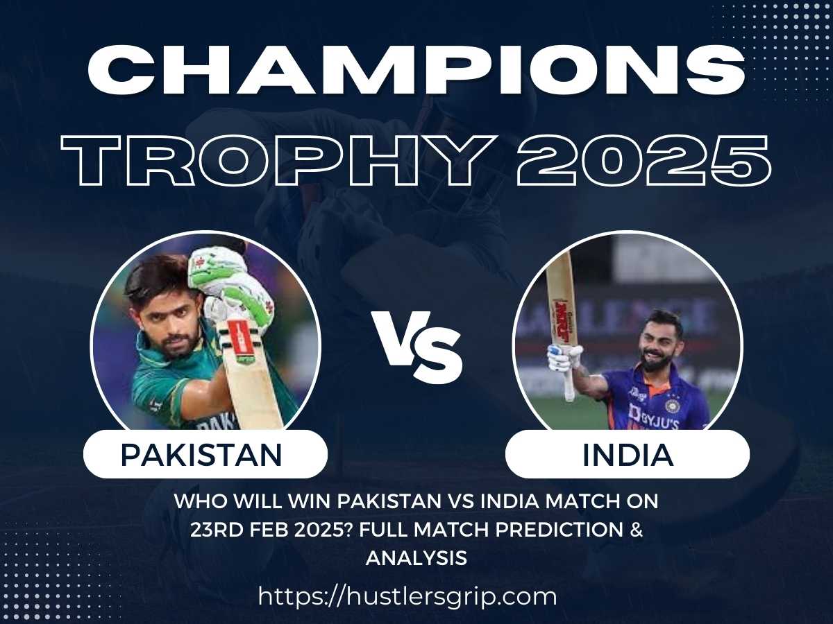 Who Will Win Pakistan vs India Match on 23rd Feb 2025