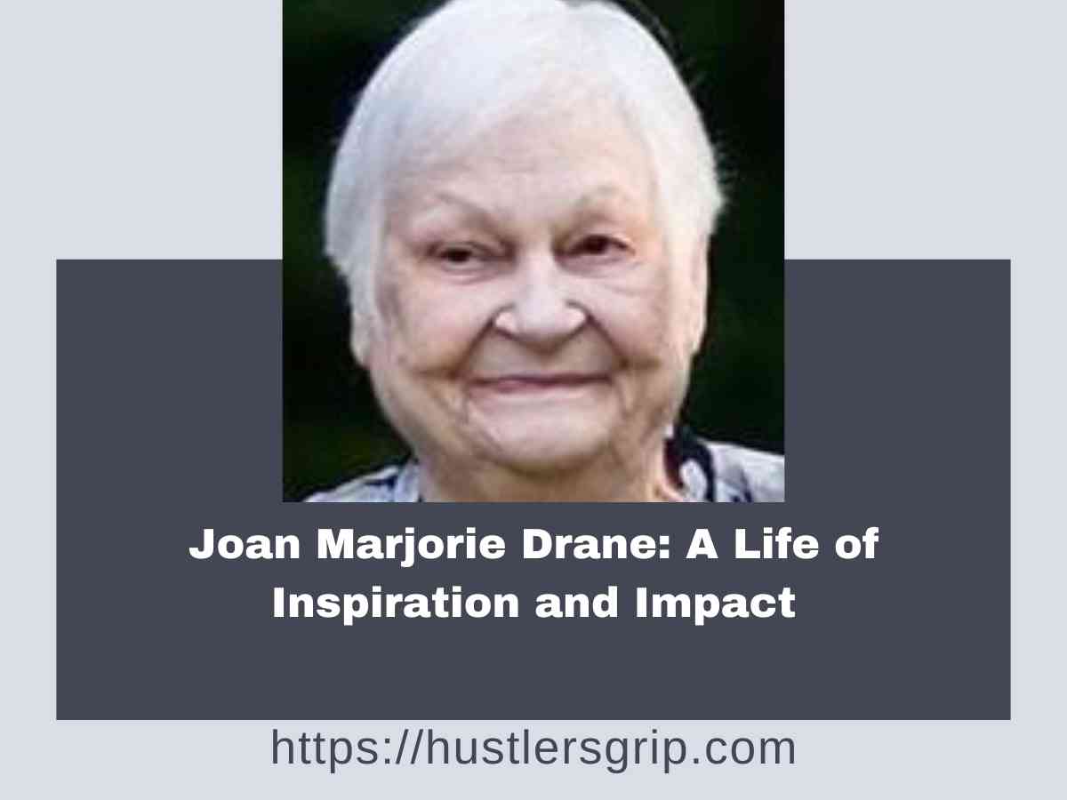 Joan Marjorie Drane