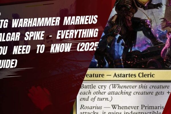 MTG Warhammer Marneus Calgar Spike