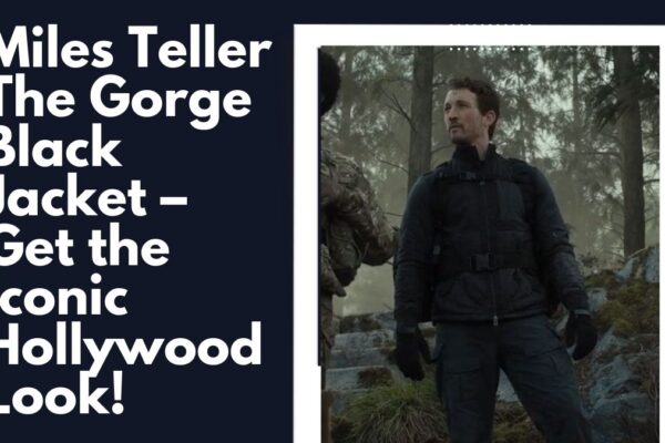 Miles Teller The Gorge Black Jacket