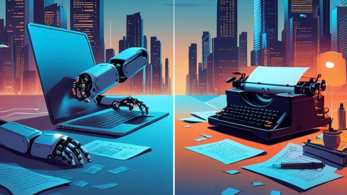 AI vs. Traditional Content Creation