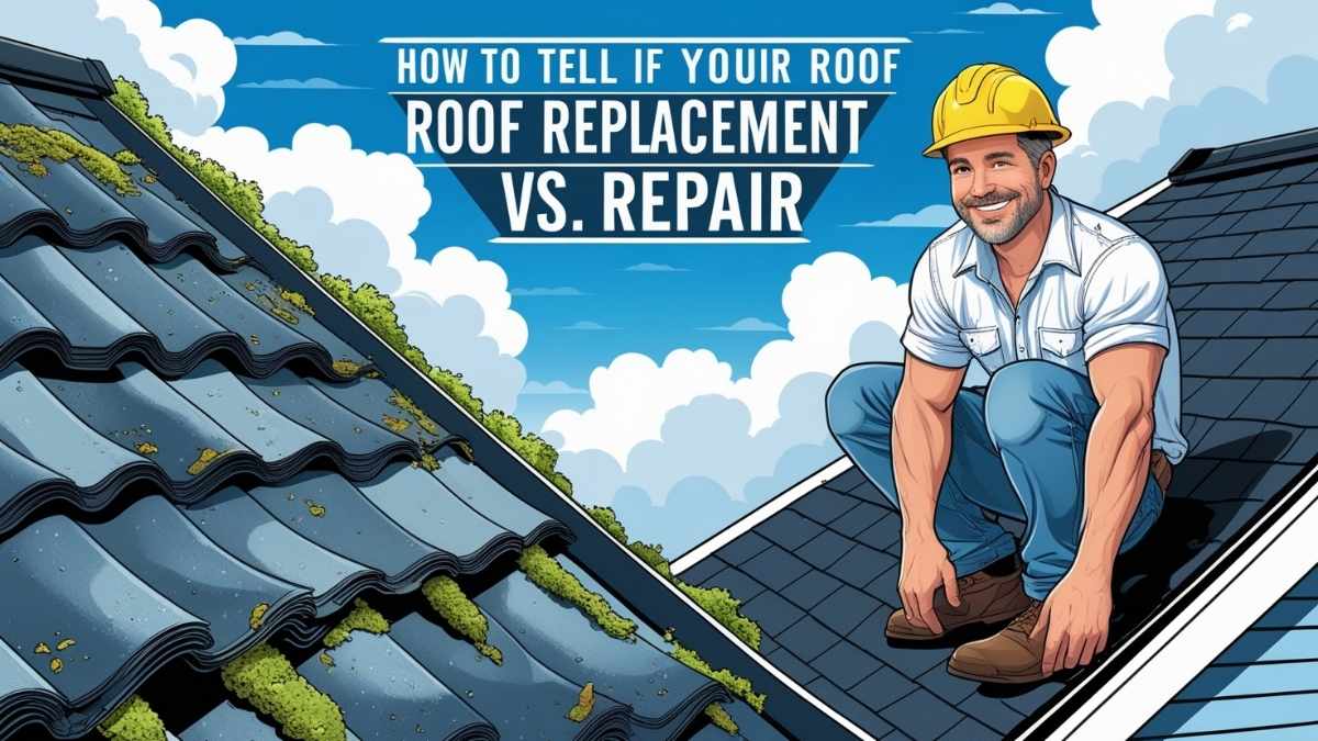 Roof Needs Replacement vs. Repair
