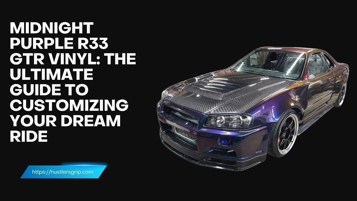 Midnight Purple R33 GTR Vinyl