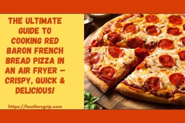 Red Baron French Bread Pizza in an Air Fryer