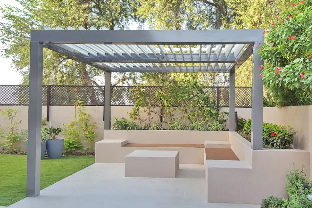 Motorized Louvered Pergolas