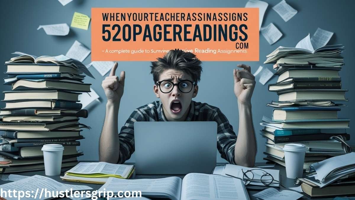 WhenYourTeacherAssigns520PageReadings com: How to Survive Huge Reading Assignments