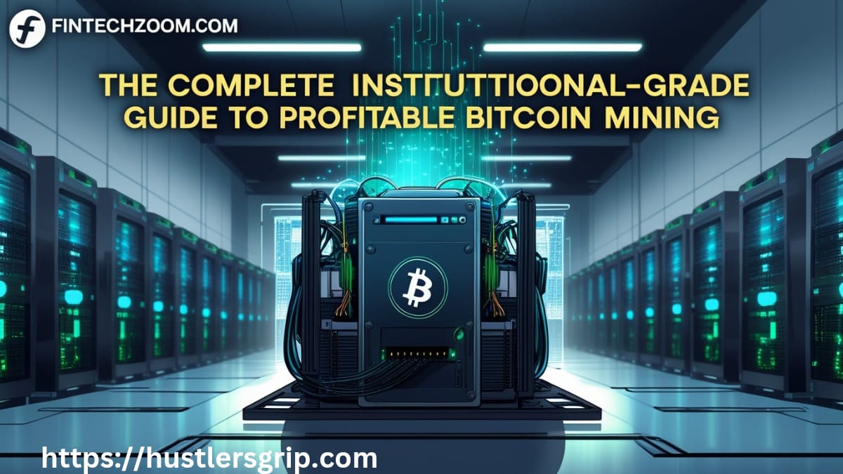 fintechzoom.com bitcoin mining: The Complete Institutional-Grade Guide to Profitable Bitcoin Mining