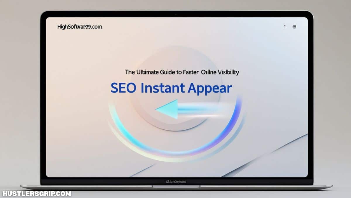 SEO Instant Appear highsoftware99.com: The Ultimate Guide to Faster Online Visibility