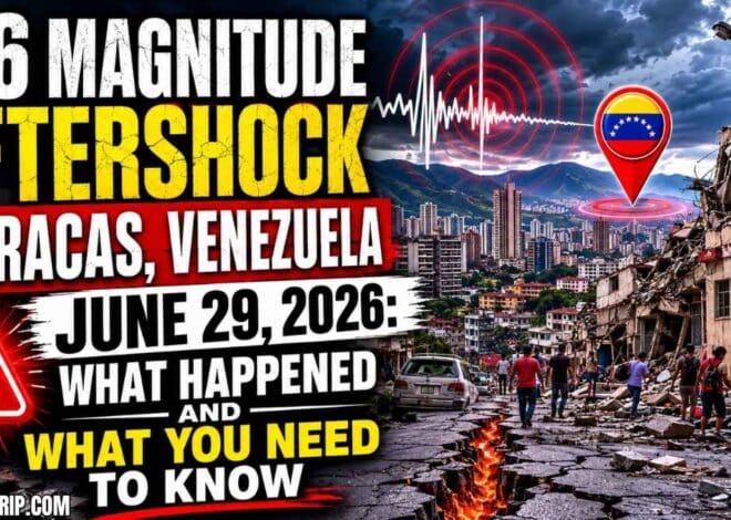 4.6 Magnitude Aftershock Caracas Venezuela June 29 2026: What Happened and What You Need to Know