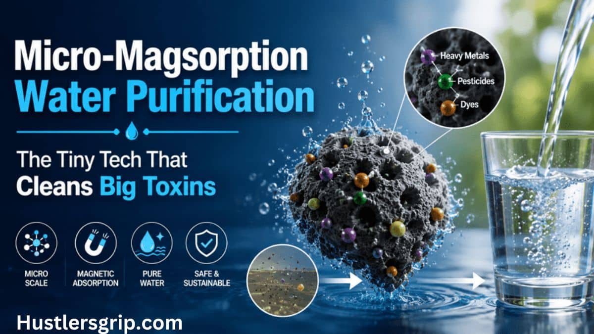 Micro-Magsorption Water Purification Term– The Tiny Tech That Cleans Big Toxins
