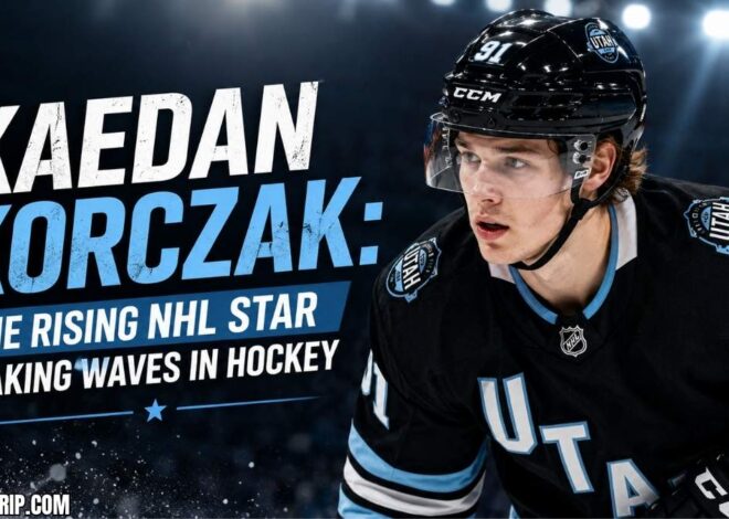 Kaedan Korczak: The Rising NHL Star Making Waves in Hockey