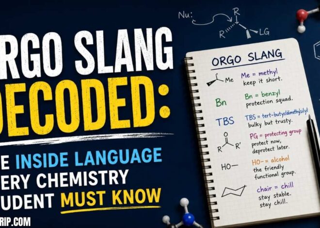 Orgo Slang Decoded: The Inside Language Every Chemistry Student Must Know