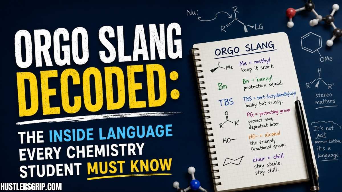 Orgo Slang Decoded: The Inside Language Every Chemistry Student Must Know