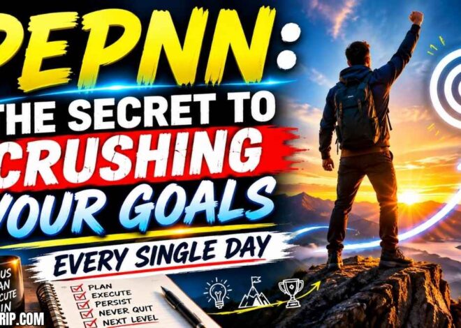 PEPNN: The Secret to Crushing Your Goals Every Single Day