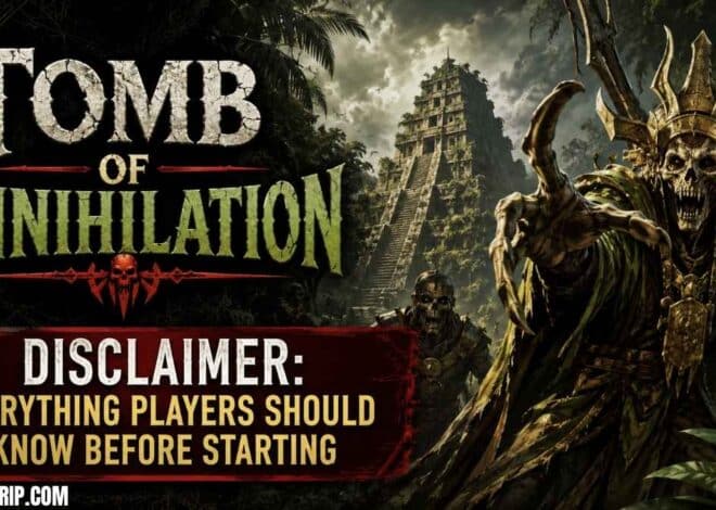 Tomb of Annihilation Disclaimer: Everything Players Should Know Before Starting