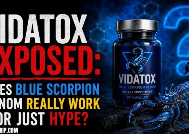 Vidatox Exposed: Does Blue Scorpion Venom Really Work or Just Hype?