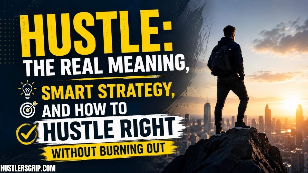 Hustle: The Real Meaning, Smart Strategy, and How to Hustle Right Without Burning Out
