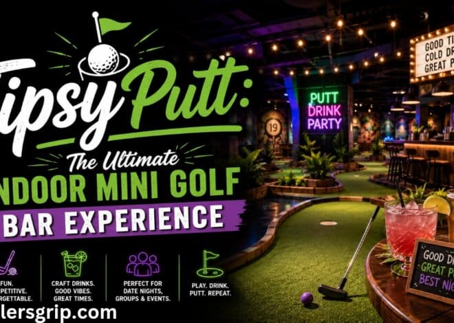 TipsyPutt: The Ultimate Indoor Mini Golf Bar Experience