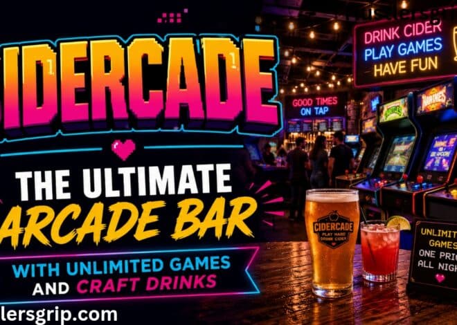Cidercade: The Ultimate Arcade Bar with Unlimited Games and Craft Drinks