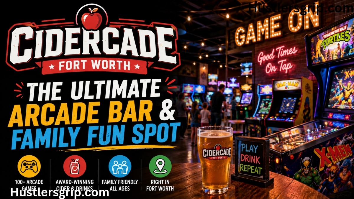 Cidercade Fort Worth: The Ultimate Arcade Bar & Family Fun Spot