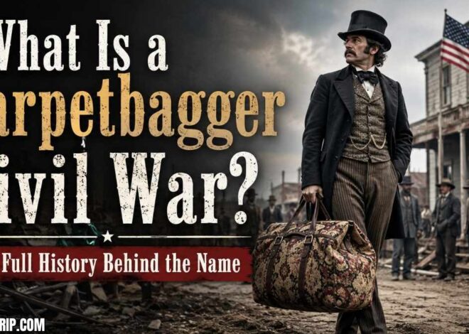What Is a Carpetbagger Civil War? The Full History Behind the Name