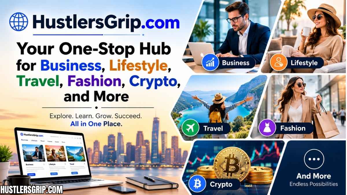 HustlersGripcom: Your One-Stop Hub for Business, Lifestyle, Travel, Fashion, Crypto, and More