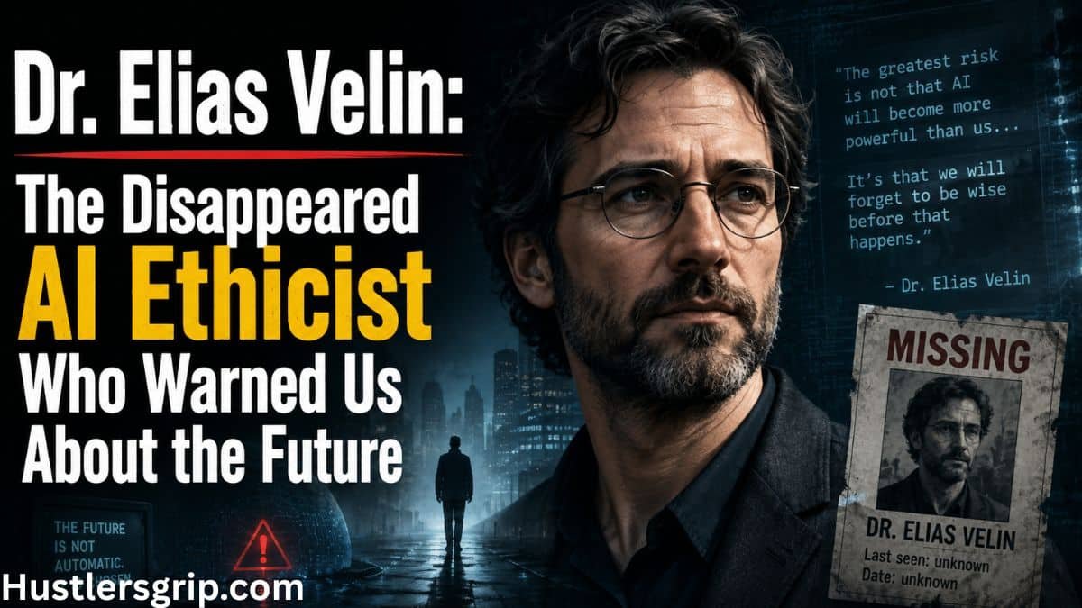 Dr. Elias Velin: The Disappeared AI Ethicist Who Warned Us About the Future