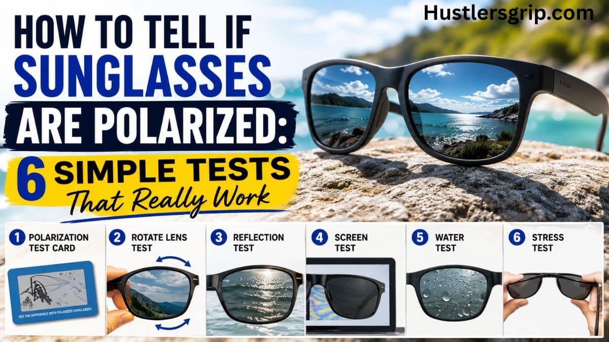 How to Tell If Sunglasses Are Polarized: 6 Simple Tests That Really Work