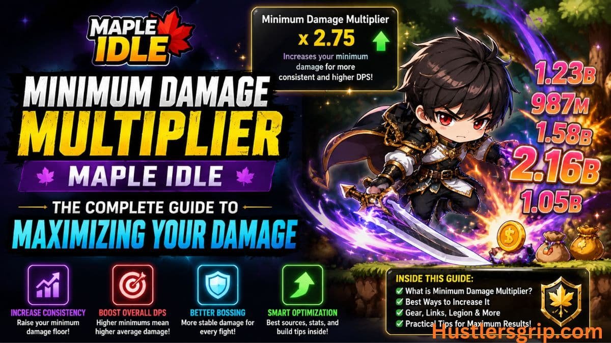 Minimum Damage Multiplier Maple Idle: The Complete Guide to Maximizing Your Damage