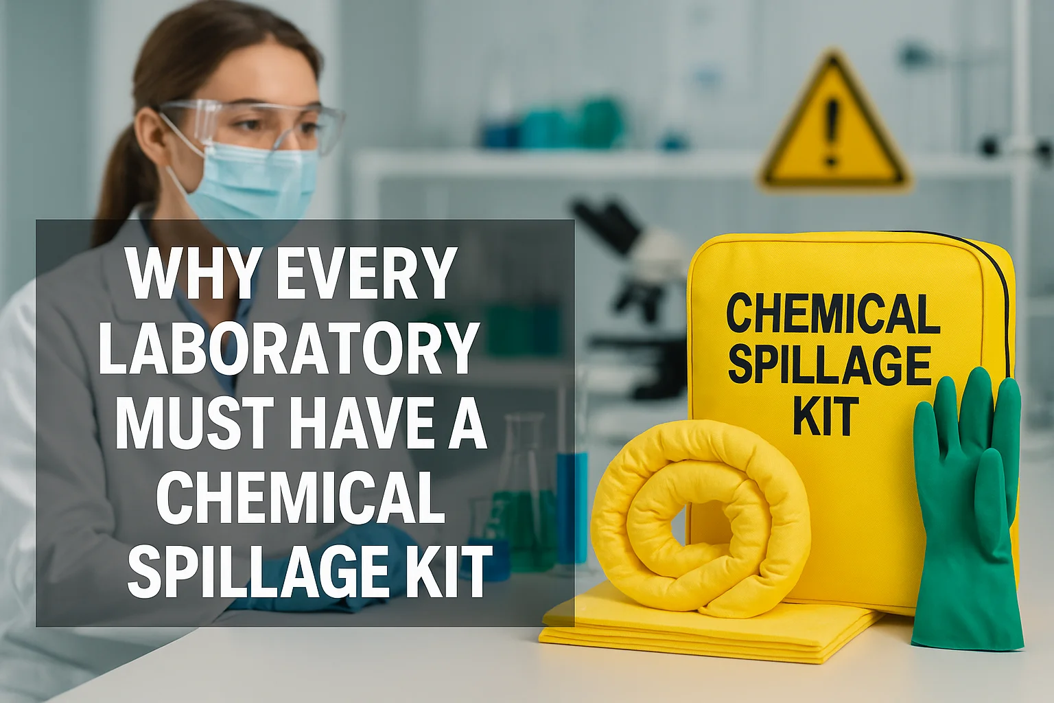 Why Every Laboratory Must Have a Chemical Spillage Kit