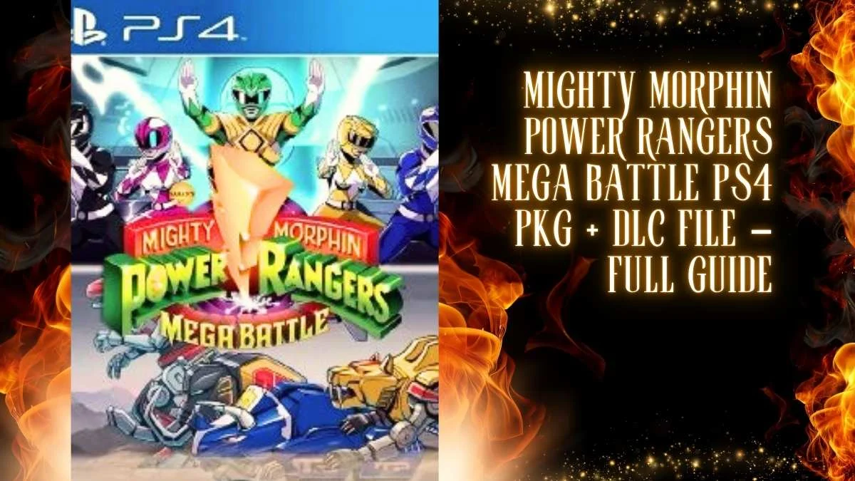 Mighty Morphin Power Rangers Mega Battle PS4 PKG + DLC File Download– Full Guide