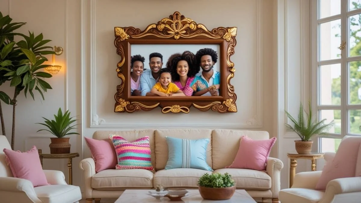 How to Match Bespoke Photo Frames with Your Home Decor