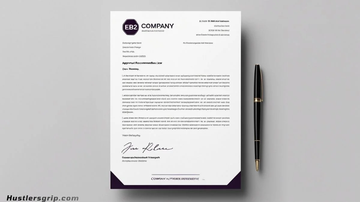 Recommendation Letter EB2 NIW Sample from Company: Complete Guide for Strong Approval